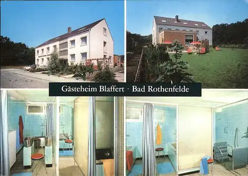 Bad Rothenfelde Gaesteheim Blaffert Kat. Bad Rothenfelde