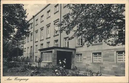 Speyer St. Vincentius Krankenhaus Eingang Kat. Speyer