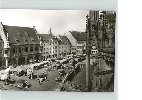 Freiburg Breisgau Muenster Marktplatz Kaufhaus Kat. Freiburg im Breisgau