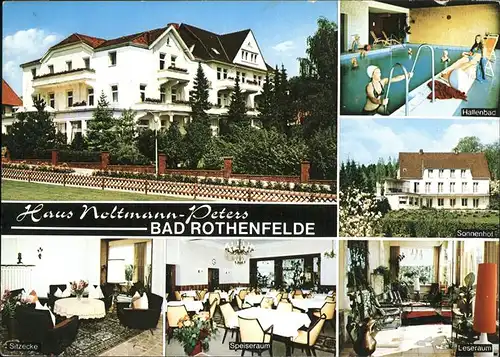 Bad Rothenfelde Haus Noltmann Peters Hallenbad Kat. Bad Rothenfelde