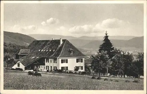 Kandern Jugendherberge Platzhof Kat. Kandern