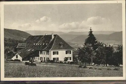 Kandern Jugendherberge Platzhof Kat. Kandern