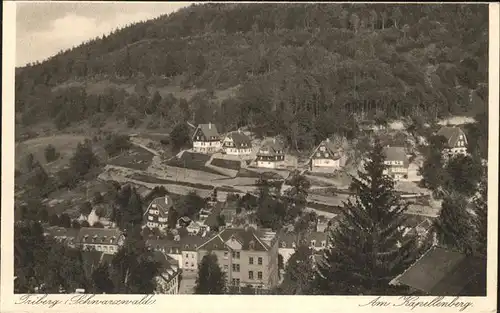 Triberg Schwarzwald Am Kapellenberg Kat. Triberg im Schwarzwald