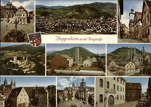 Heppenheim Bergstrasse Ortsansichten / Heppenheim (Bergstrasse) /Bergstrasse LKR