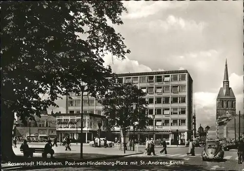 Hildesheim Paul-von-Hindenburg-Platz St. Andreas-Kirche / Hildesheim /Hildesheim LKR