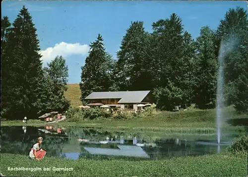 Garmisch-Partenkirchen Kochelbergalm, Teich / Garmisch-Partenkirchen /Garmisch-Partenkirchen LKR