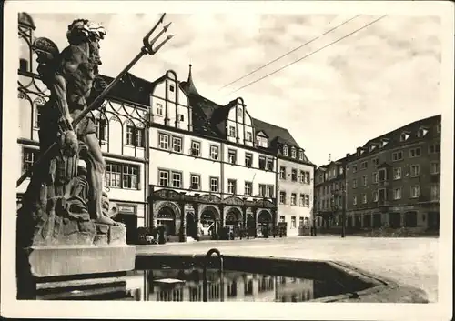 Weimar Thueringen Marktplatz Brunnen / Weimar /Weimar Stadtkreis