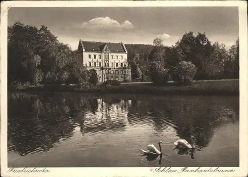 Friedrichroda Schloss Reinhardsbrunn Kat. Friedrichroda