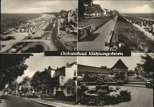 Kuehlungsborn Konzertgarten Cafe Kat. Kuehlungsborn