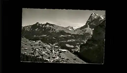 wz36379 Muerren BE Lauberhorn Eiger Kategorie. Muerren Alte Ansichtskarten
