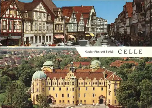 Celle Niedersachsen Grosser Plan Schloss / Celle /Celle LKR