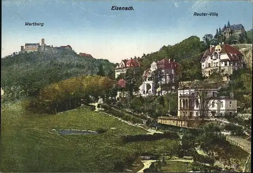 Eisenach Thueringen Wartburg Reuter Villa Kat. Eisenach