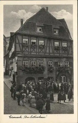 Eisenach Thueringen Lutherhaus Lutherkeller Haus Frau Cotta Kat. Eisenach