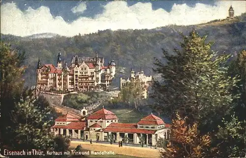 Eisenach Thueringen Kurhaus Trink - und Wandelhalle Kat. Eisenach