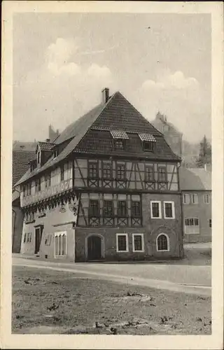 Eisenach Thueringen Fachwerk Lutherhaus Kat. Eisenach