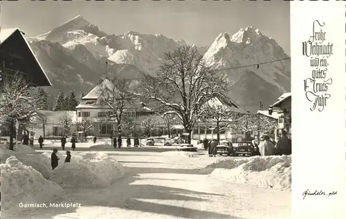 Garmisch-Partenkirchen Marktplatz / Garmisch-Partenkirchen /Garmisch-Partenkirchen LKR