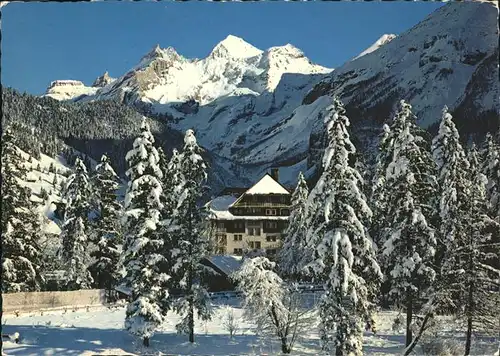 wz39136 Kandersteg BE Hotel Bernerhof Kategorie. Kandersteg Alte Ansichtskarten