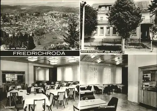 Friedrichroda Erholungsheim Erich Honstein Kat. Friedrichroda