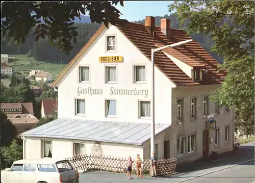 Lenzkirch Gasthaus Sommerberg Kat. Lenzkirch