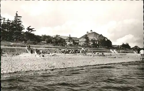 Wyk Suedstrand Schoenenberger Kinderheim Kat. Wyk auf Foehr