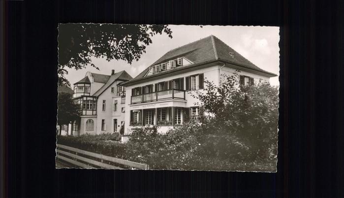 Wyk auf Föhr v. 1953 Kinderheim "Haus Tanneck" (23916) Nr