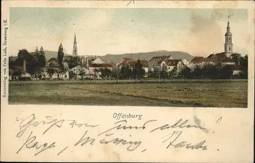 Offenburg Gesamtansicht / Offenburg /Ortenaukreis LKR