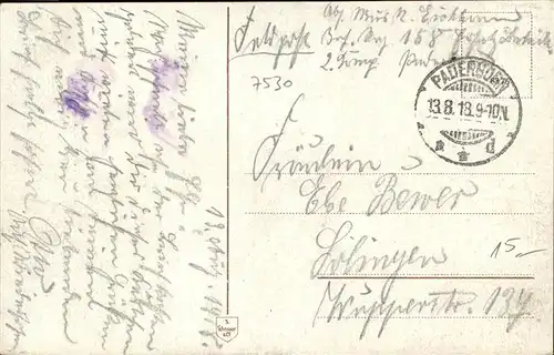 Pforzheim Oberfeldschule Kat. Pforzheim