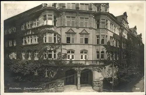 Pforzheim Osterfeldschule Kat. Pforzheim