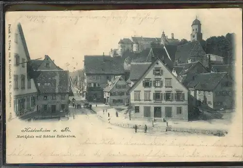 Heidenheim Brenz Schloss Hellerstein
Marktplatz / Heidenheim an der Brenz /Heidenheim LKR