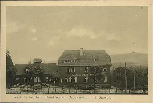 Torfhaus Harz Hotel-Gasthaus Wendt Brockenkrug / Altenau /Goslar LKR