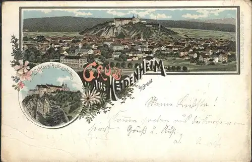 Heidenheim Brenz Teilansichten / Heidenheim an der Brenz /Heidenheim LKR