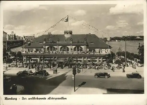 Hamburg Alsterpavillon  Kat. Hamburg