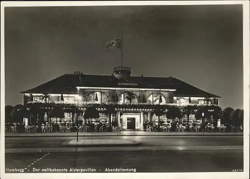 Hamburg Alsterpavillon  Kat. Hamburg