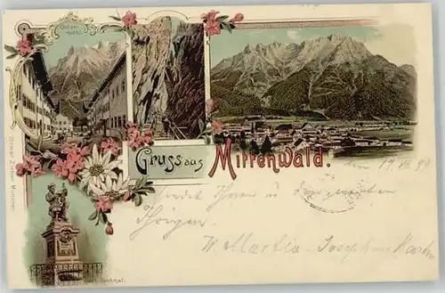 Mittenwald  x 1899