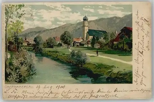 Oberammergau Oberammergau  x 1900 / Oberammergau /Garmisch-Partenkirchen LKR