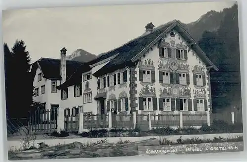 Oberammergau Oberammergau Haensel Gretel Heim ungelaufen ca. 1930 / Oberammergau /Garmisch-Partenkirchen LKR