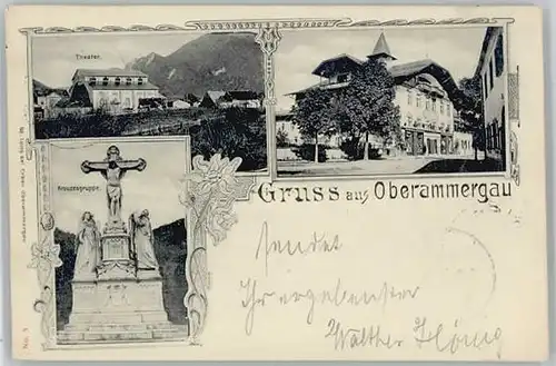 Oberammergau Oberammergau  x 1900 / Oberammergau /Garmisch-Partenkirchen LKR