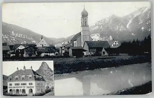 Oberammergau Hotel Bayrischer Hof x 1936