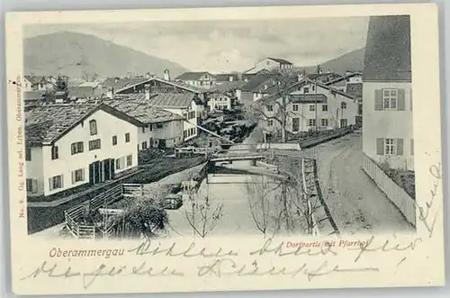 Oberammergau  x 1900