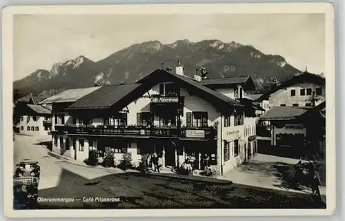 Oberammergau Oberammergau Cafe Alpenrose   / Oberammergau /Garmisch-Partenkirchen LKR
