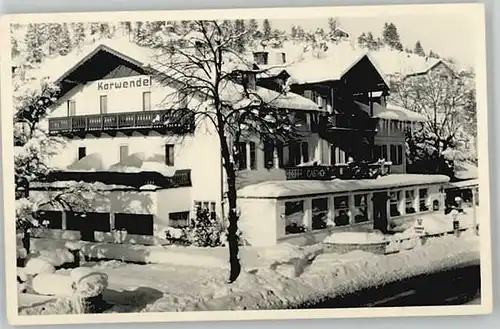 Mittenwald Hotel Karwendel o 1964