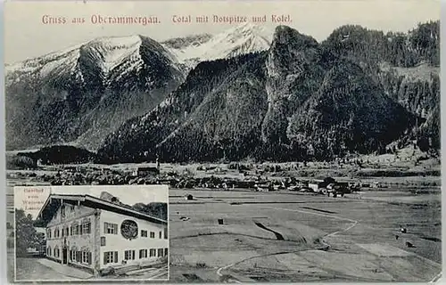 Oberammergau Oberammergau  x 1910 / Oberammergau /Garmisch-Partenkirchen LKR