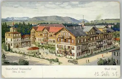 Bad Toelz Hotel Kaiserhof o 1928