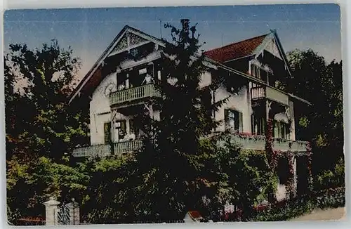 Bad Toelz Bad Toelz Villa Veritas ungelaufen ca. 1920 / Bad Toelz /Bad Toelz-Wolfratshausen LKR