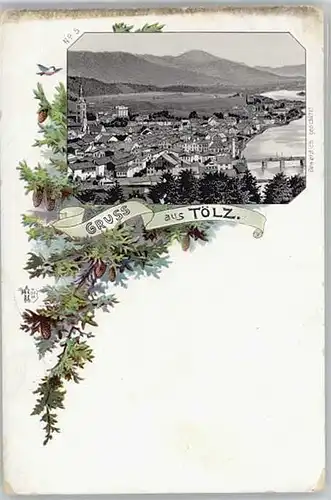 Bad Toelz Bad Toelz  ungelaufen ca. 1900 / Bad Toelz /Bad Toelz-Wolfratshausen LKR