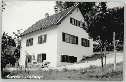 Bad Toelz Bad Toelz Pension Kogelhang ungelaufen ca. 1955 / Bad Toelz /Bad Toelz-Wolfratshausen LKR
