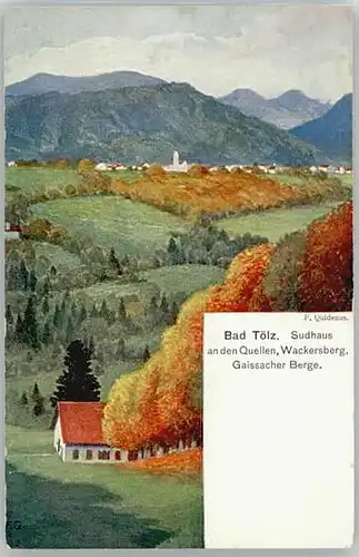 Bad Toelz Bad Toelz  ungelaufen ca. 1920 / Bad Toelz /Bad Toelz-Wolfratshausen LKR