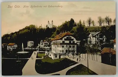 Bad Toelz Bad Toelz Hotel Kloberbraeu ungelaufen ca. 1910 / Bad Toelz /Bad Toelz-Wolfratshausen LKR