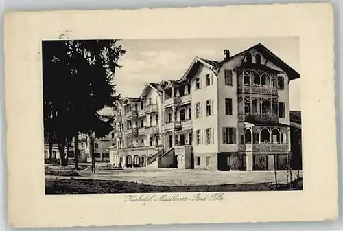 Bad Toelz Hotel Madlener x 1930