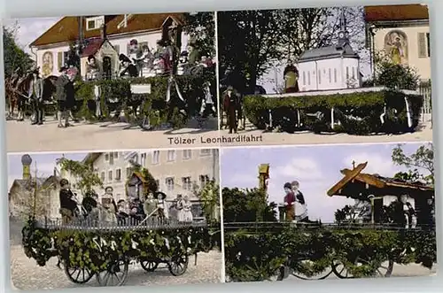 Bad Toelz Bad Toelz Leonhardifahrt ungelaufen ca. 1920 / Bad Toelz /Bad Toelz-Wolfratshausen LKR